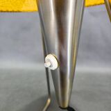 Helena Frantová Table Lamp, Chrome and Paper Shade, Czechoslovakia 1960s