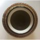 Large round vase, Henriot Quimper ceramic, Vintage 1977, Brittany