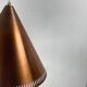 Perforated copper hanging pendant, Nordisk Solar, Denmark