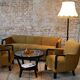 Czech Art Deco Sofas and Lounge Chairs in Beech and Oak attributed to Jindrich Halabala for Up Závody, 1930s, Set of 3