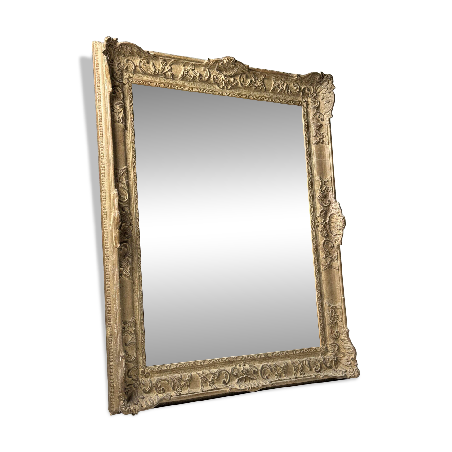 Large classic rural mirror