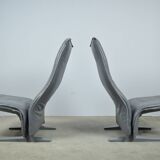 Artifort / vintage easy concorde chairs / pierre paulin / france 1960s
