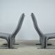 Artifort / vintage easy concorde chairs / pierre paulin / france 1960s