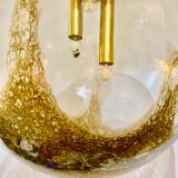 Angelo Brotto globe murano gold finish