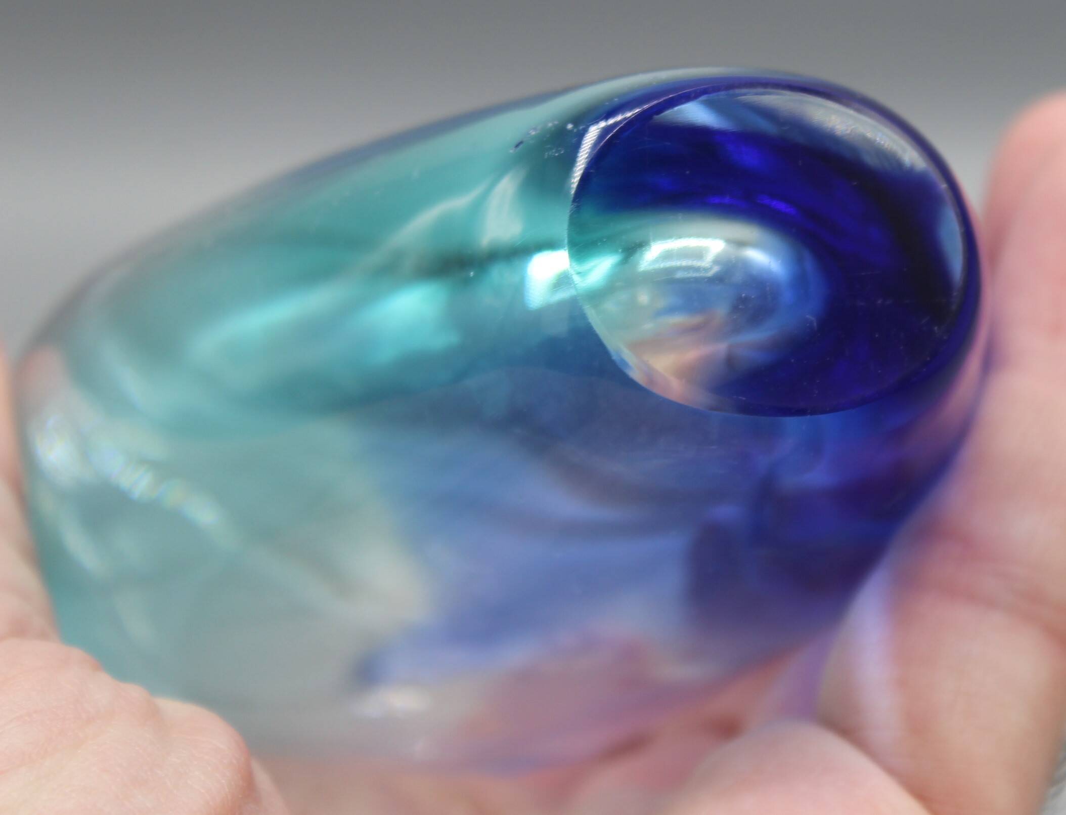 Murano glass vase vincenzo nason - italy sommerso