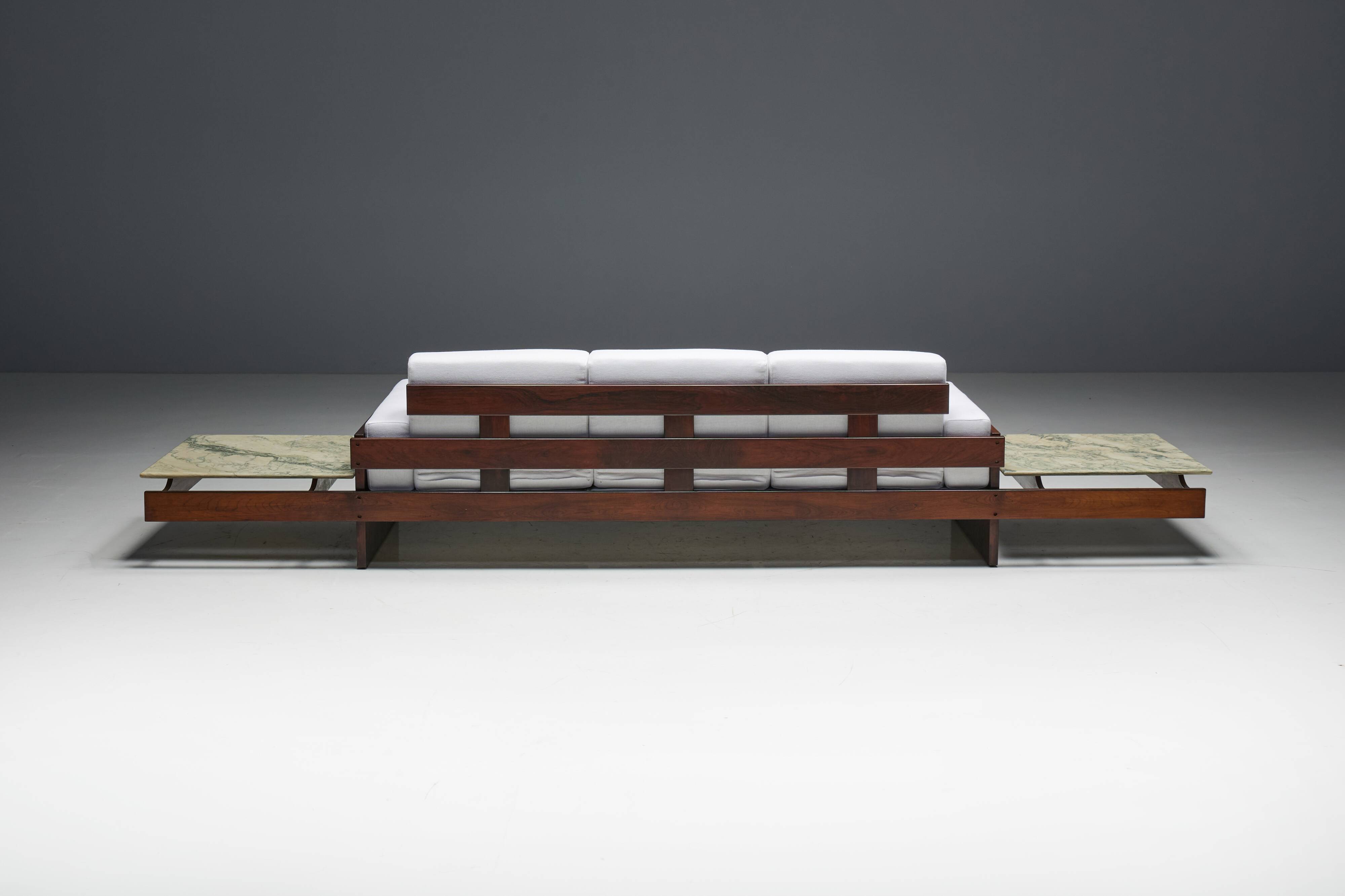 "Celina" Sofa by Muniz Zylberberg, Brazil, 1966