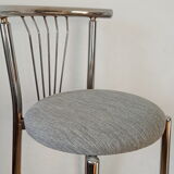 Chrome bar stool