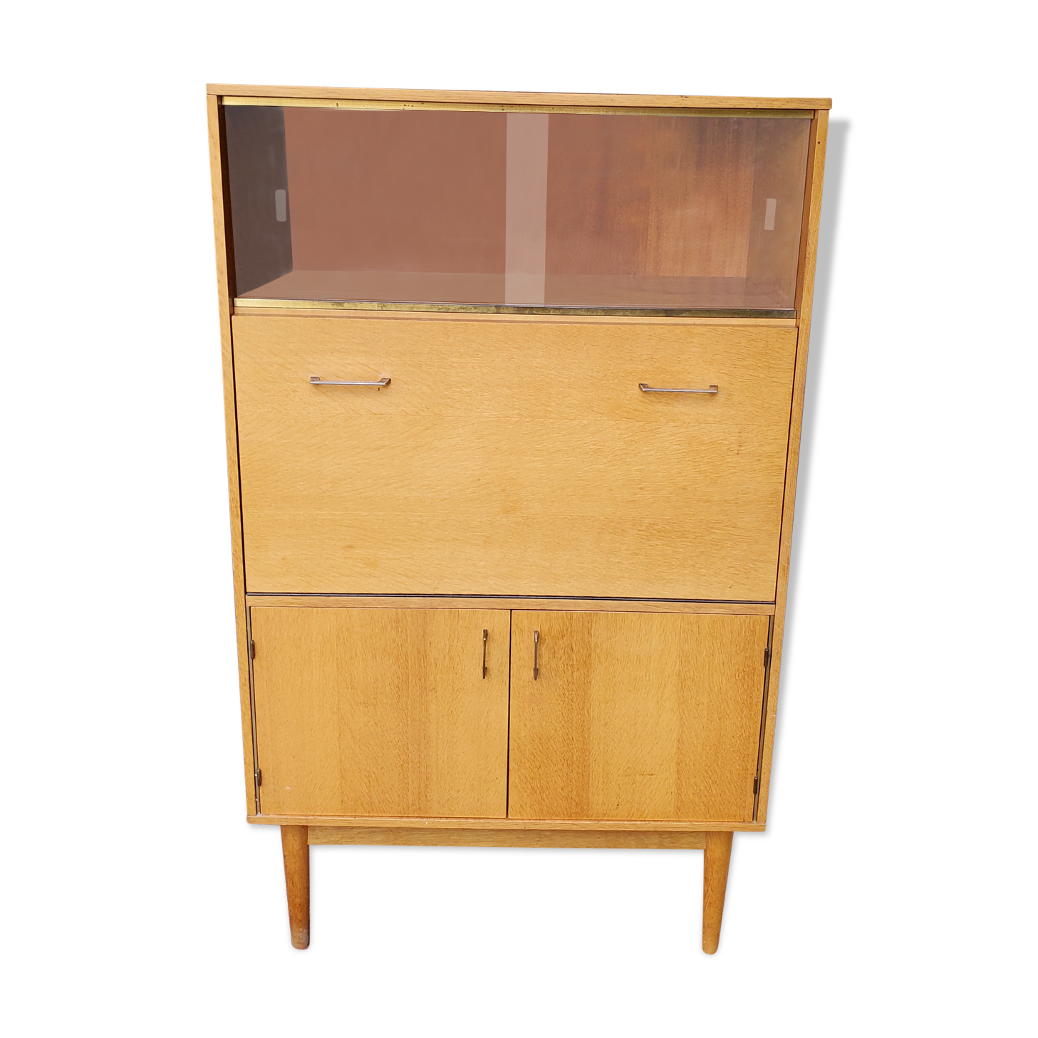 Oak writing desk 1960