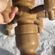 Vintage Scandinavian Candle Holder in Natural Wood, 60s Design - 7 Candles