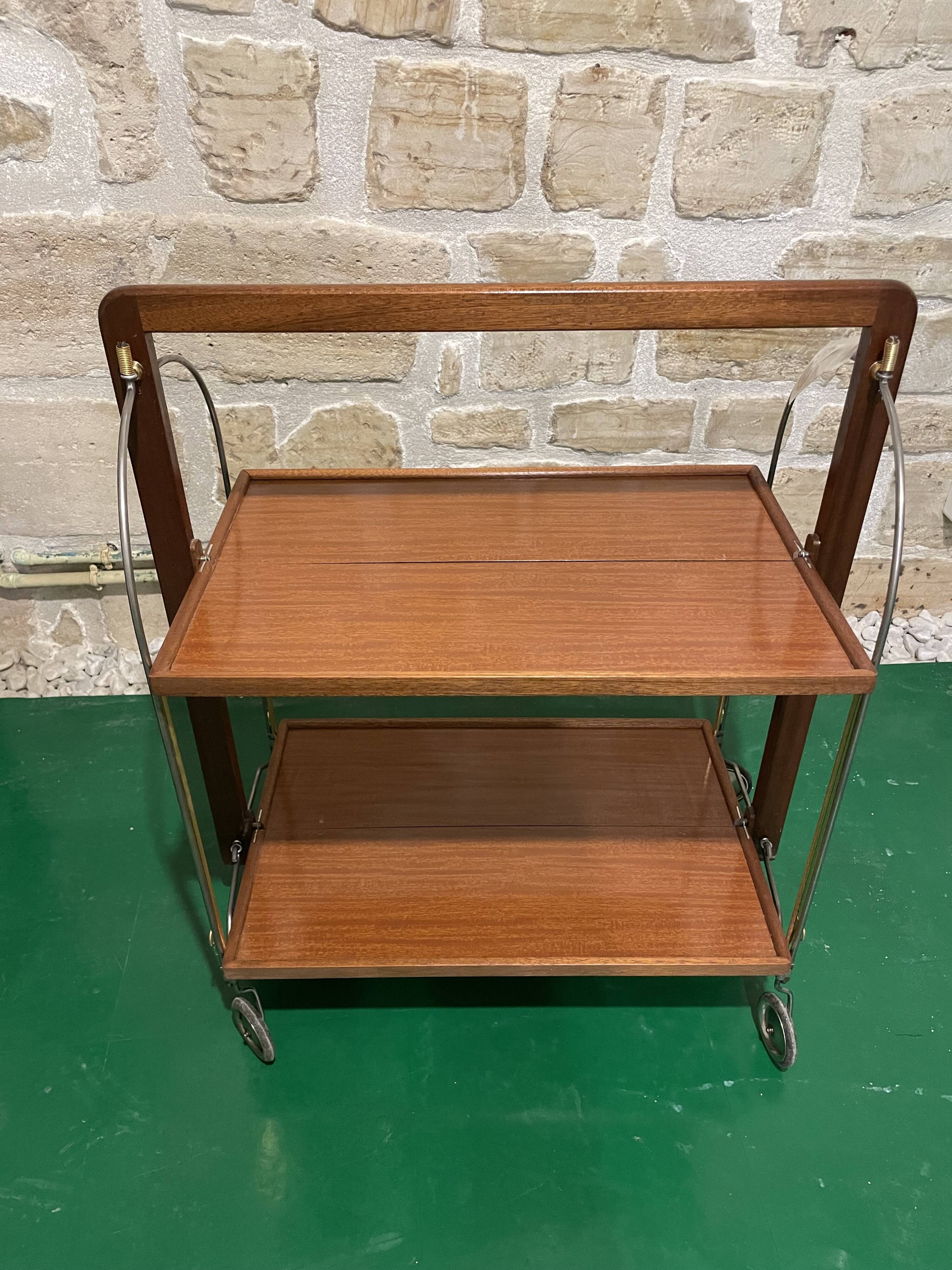 Bocado folding serving cart