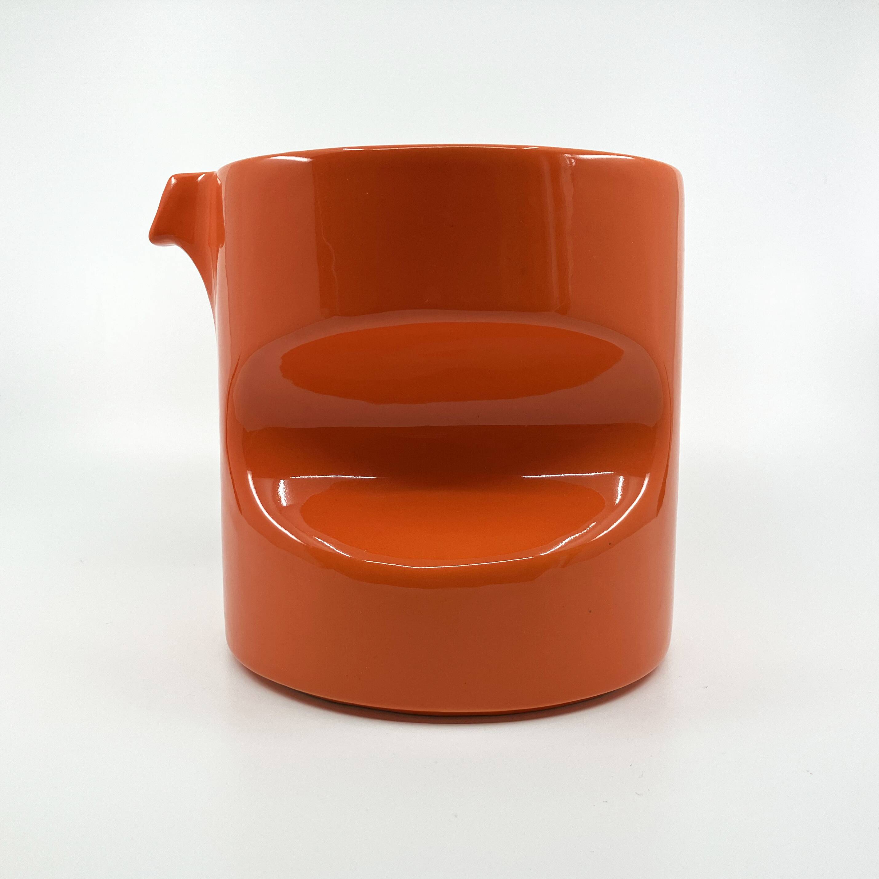 Ceramic bowl/pitcher set • Georges Lanteri for A.R.P. • Circa 70s