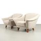 Set of Vintage Armchairs by Wilhelm Knoll