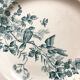 6 assiettes terre de fer oiseaux Longwy « mignon »