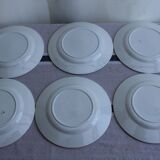 Set of 6 dessert plates
