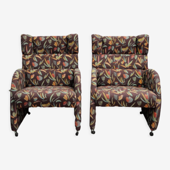 Set of scandinavian armchairs Kinnarps