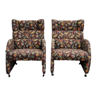 Set of scandinavian armchairs Kinnarps