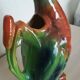 Ceramic zoomorphic pitcher
