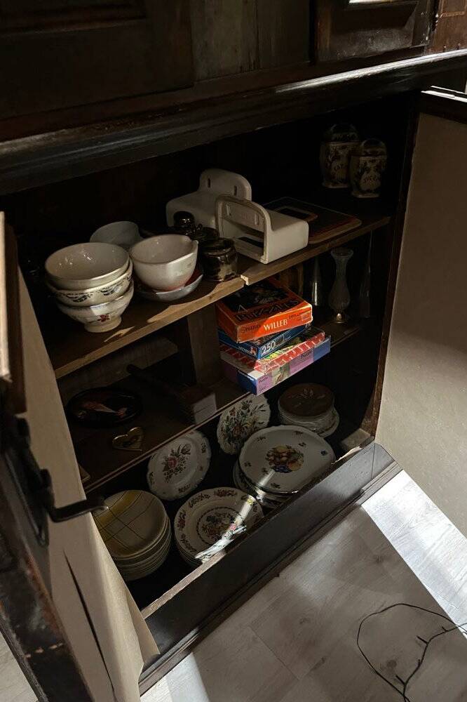 Armoire de cuisine du Valais XIXème