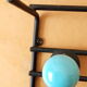 Coat rack with balls 50s
