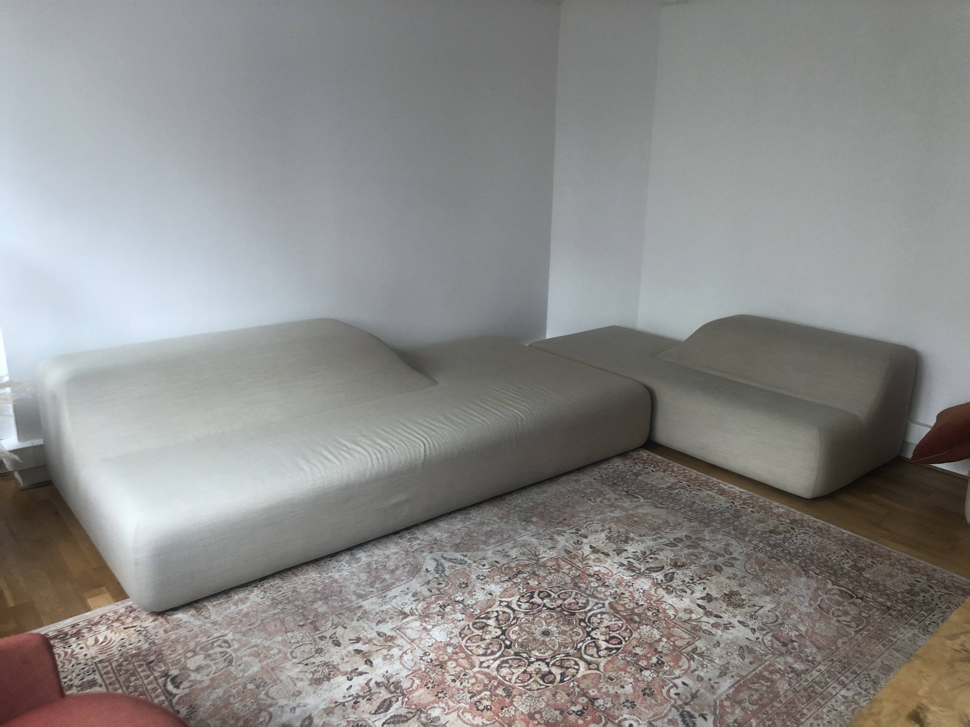 Set of 2 season viccarbe benches