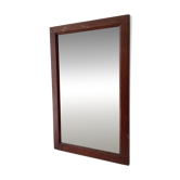Miroir vintage rectangulaire en bois massif