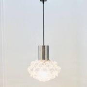 Grand plafonnier en verre bulle des années 60 - H. Tynell pour Limburg.