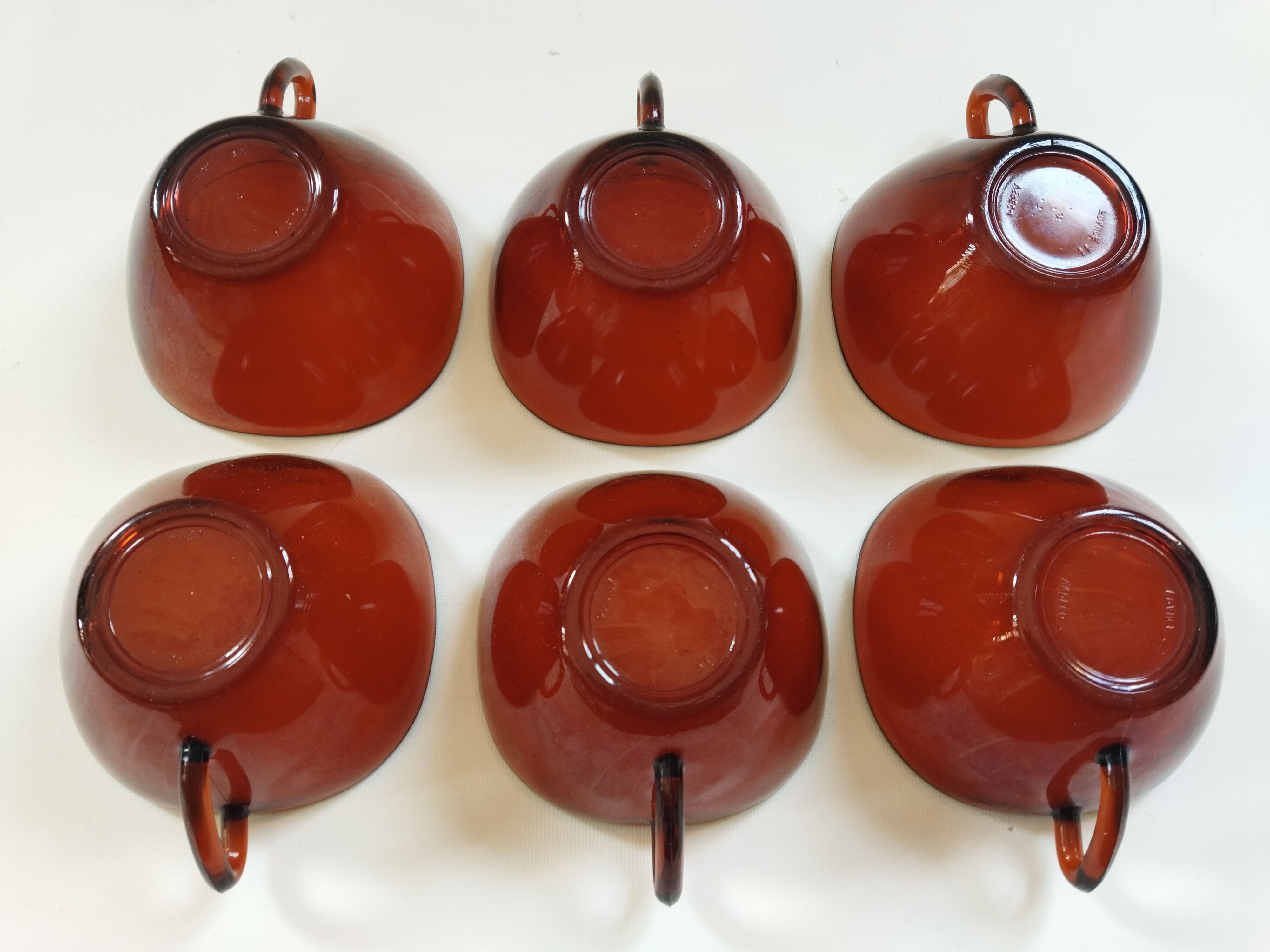 6 Vereco coffee cups