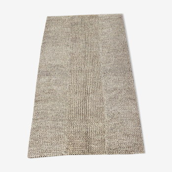 Handmade carpet knitted in natural fiber of fique 200x150cm