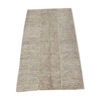 Tapis fait main tricoté en fibre naturelle de fique 200x150cm