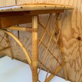Rattan desk