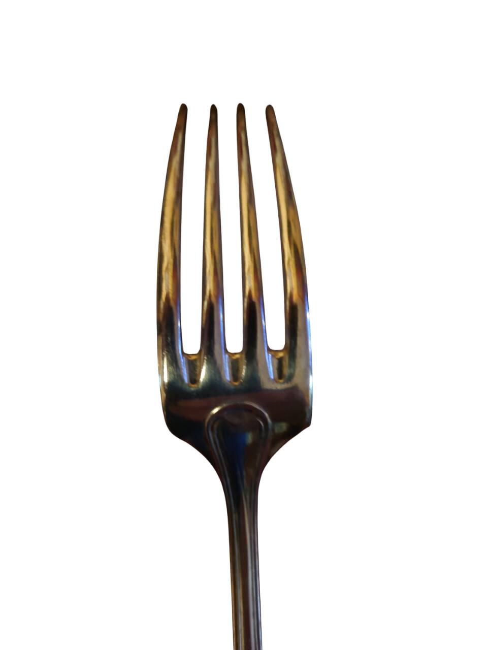 12-place silver-white metal cutlery set 85