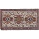 Vintage Turkish rug from Oushak, hand-woven 107x192 cm