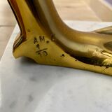 pair of Robert Thibier consoles stamped and numbered