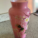 Vase balustre en opaline Napoléon lll