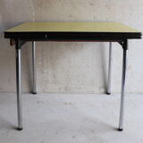 Yellow formica extension table