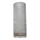 Large vase in raw glass, 1970s brutalism.