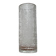 Large vase in raw glass, 1970s brutalism.