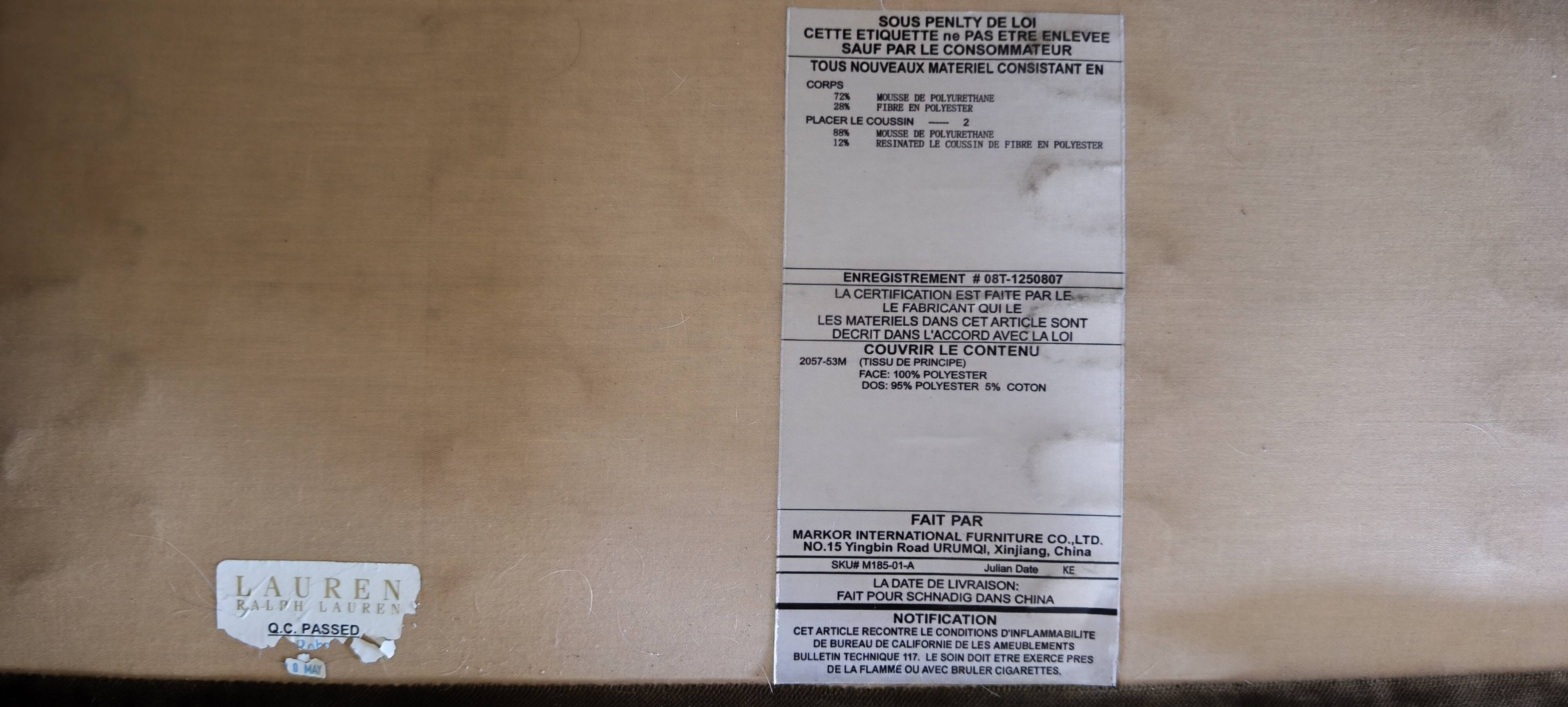 Prestige Salon LAUREN RALPH LAUREN - Quilted Velvet