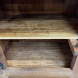 Small brutalist 50s bonnetiere wardrobe