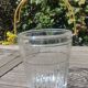 Vintage cut glass ice bucket 60s