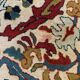 XL Vintage Arts and Crafts, W Morris style Rug 400x296 cm, Red Blue