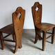 Chair folk art Queyras