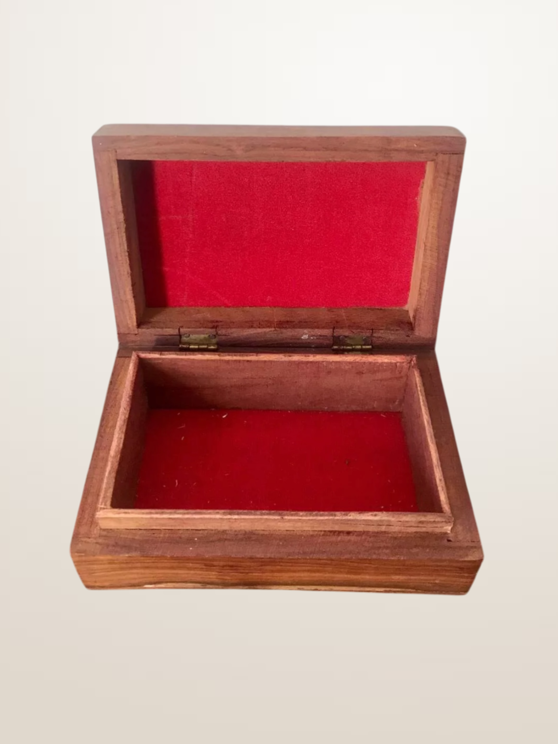 Boîte vide-poche népalaise en bois sculpté