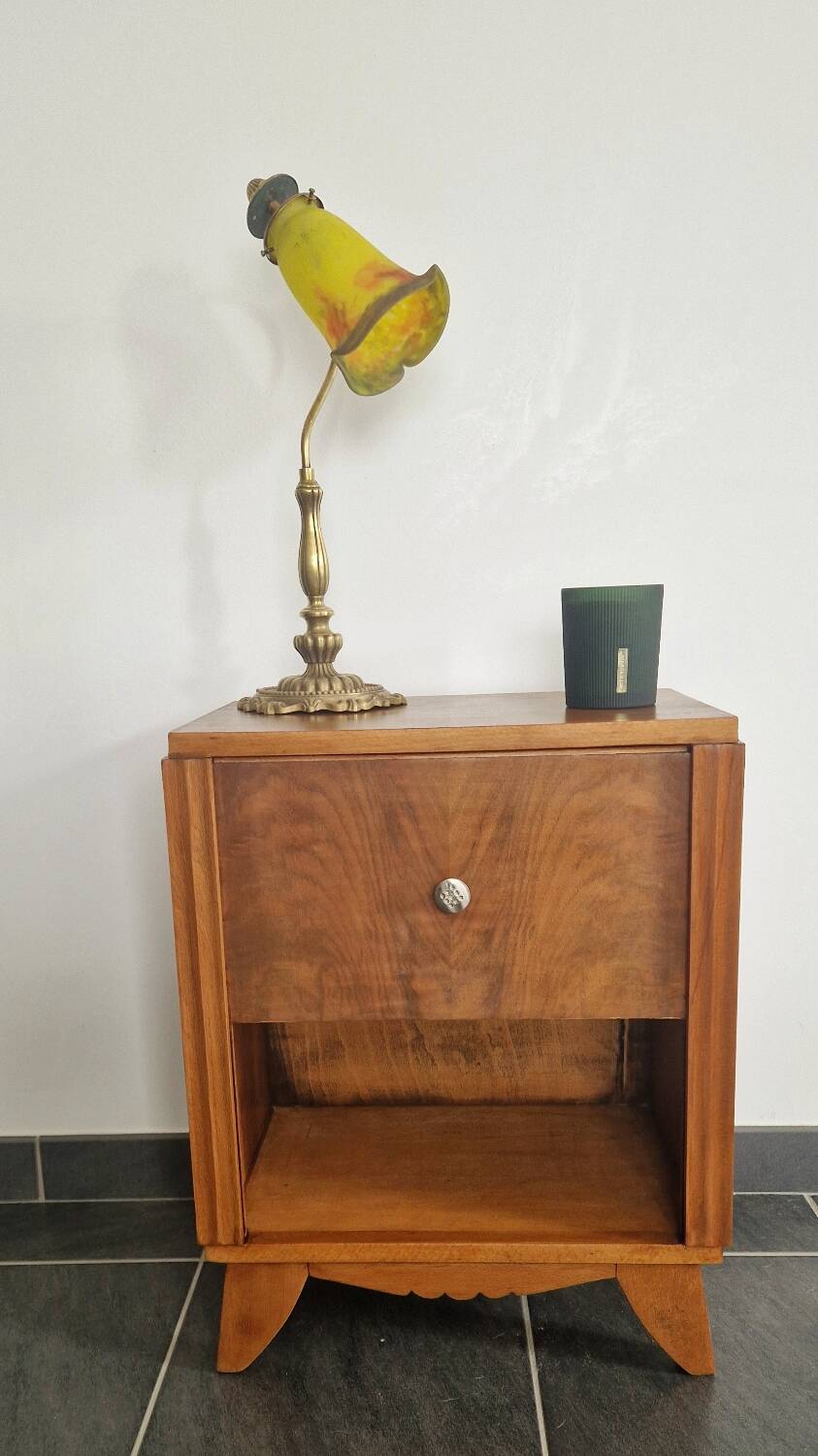 Art Deco low cabinet in rosewood