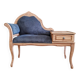 Antique telephone bench chair