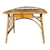 Rattan desk