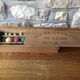 Old wooden lounge croquet game in its box