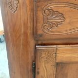 Ancient Venetian grand buffet from the 18th century in solid cherry wood.