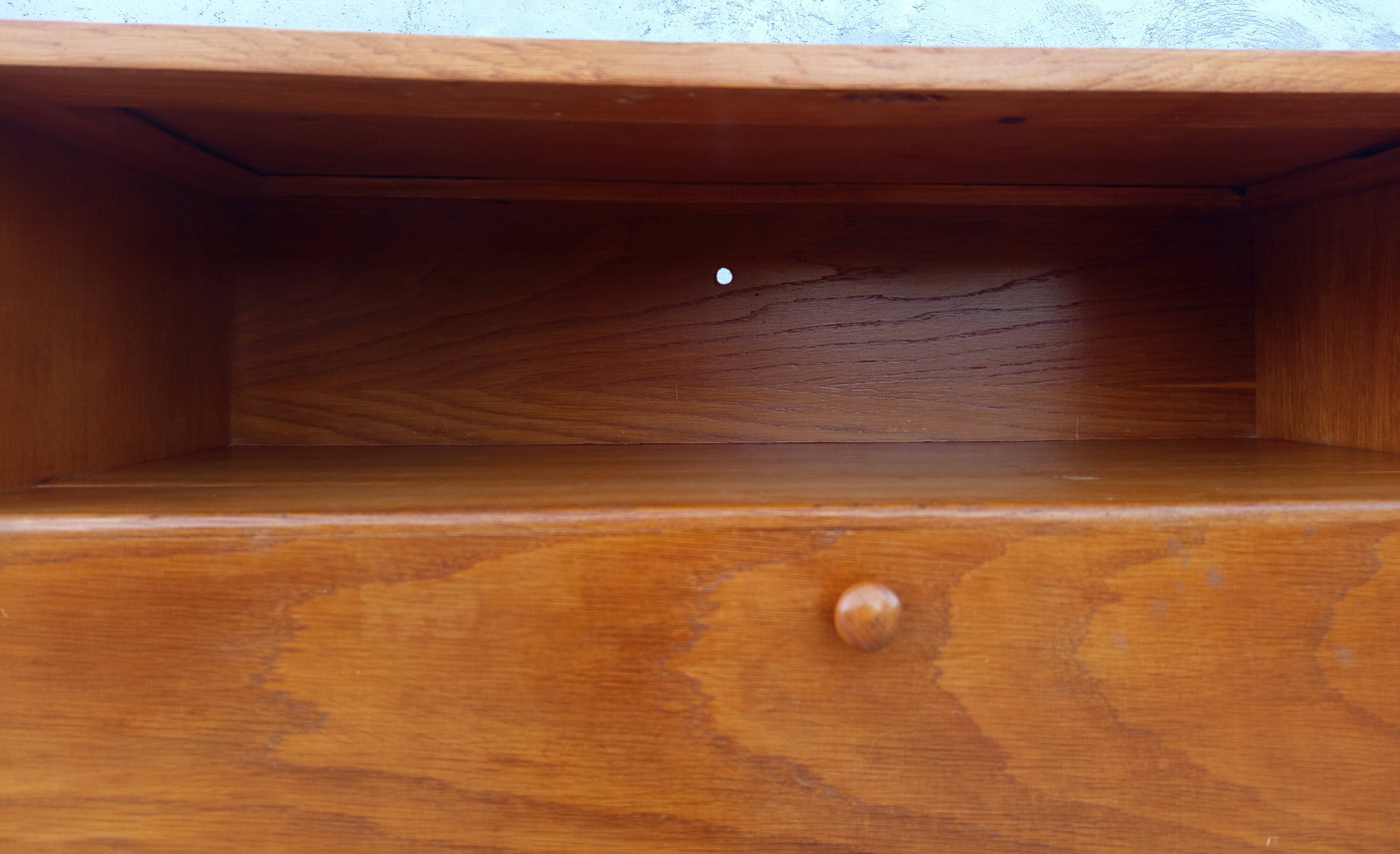 Vintage beech secretary