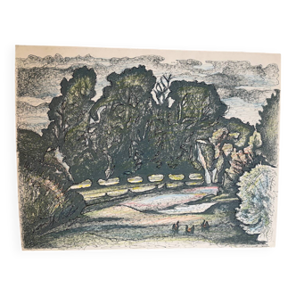 Landscape signed Paul Martin
